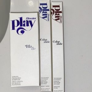 Glossier- 2 eye pencils, sharpener.